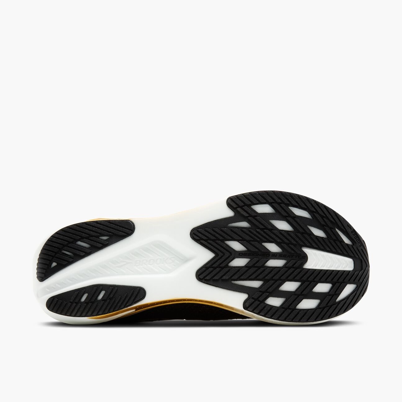 Brooks Men's Hyperion 2 | Black/Gold/Pink - Interval Running