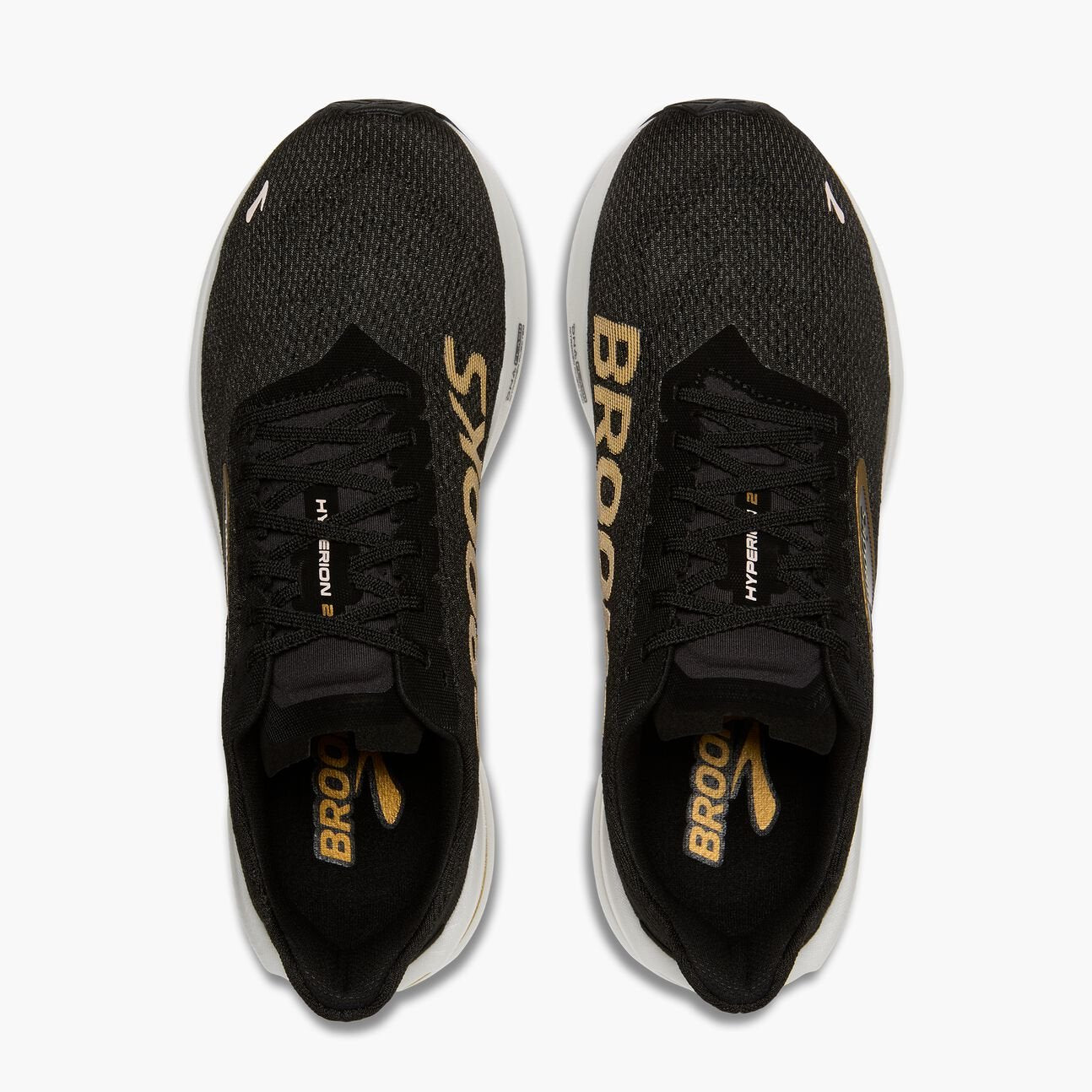 Brooks Men's Hyperion 2 | Black/Gold/Pink - Interval Running