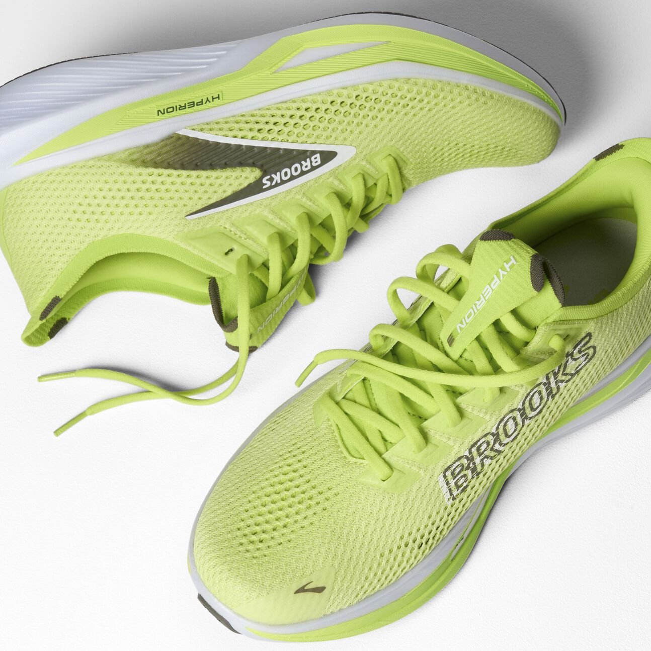 Brooks Men’s Hyperion 3 | Sunny Lime / Olive / White - Interval Running