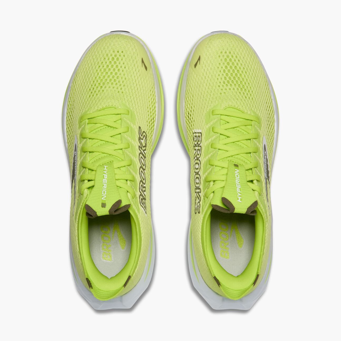 Brooks Men’s Hyperion 3 | Sunny Lime / Olive / White - Interval Running