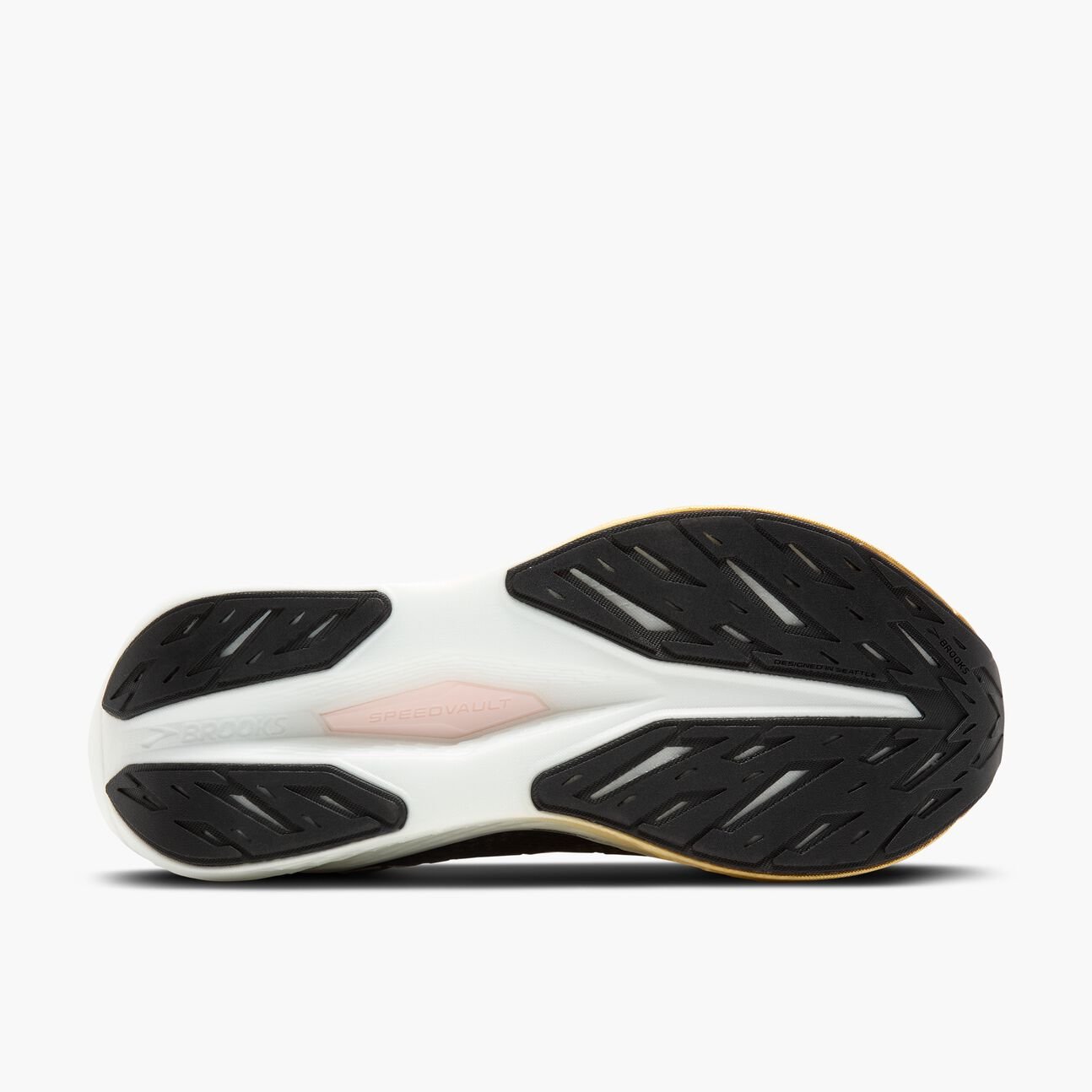 Brooks Men's Hyperion Max 2 – Black/Gold/Pink - Interval Running