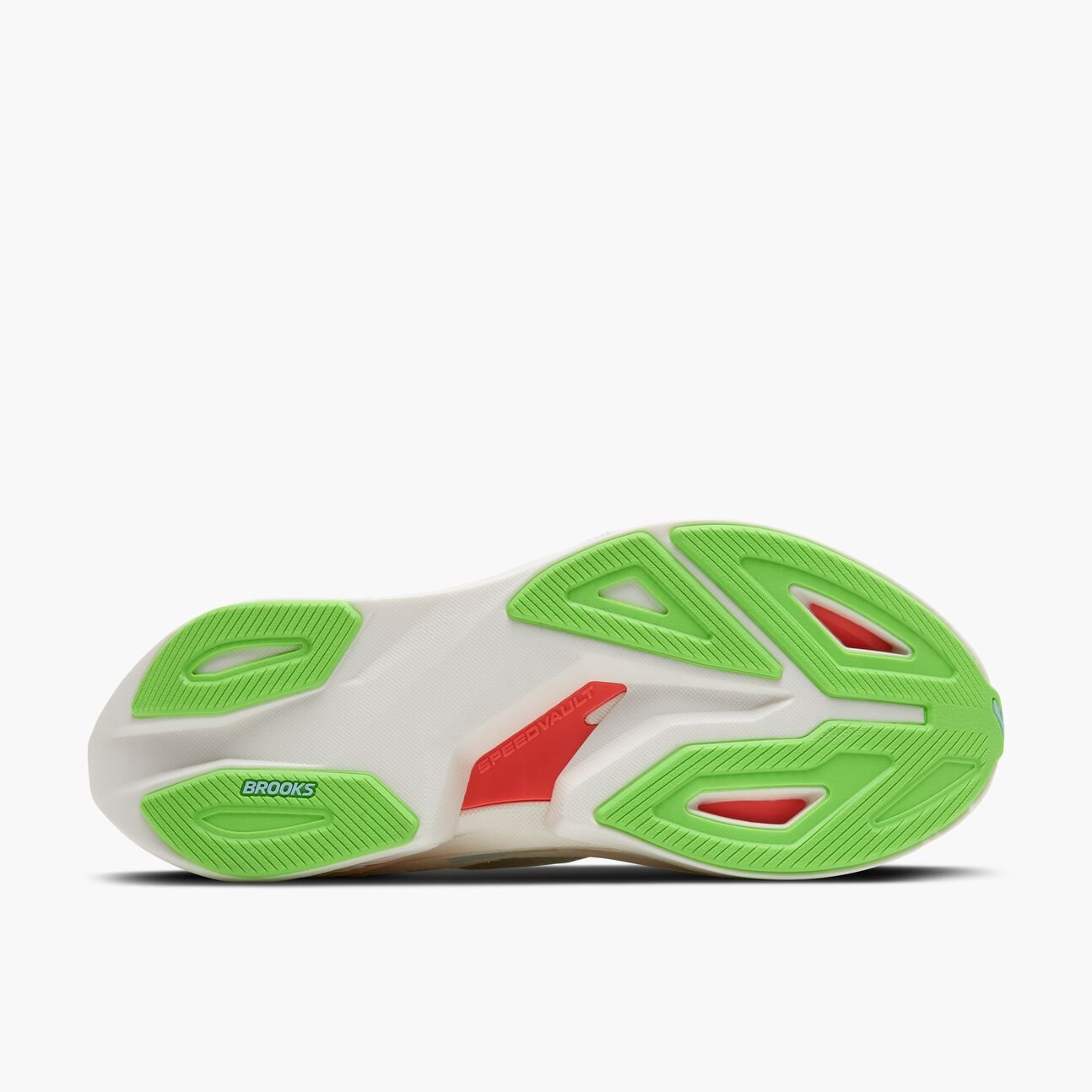 Brooks Men's Hyperion Max 3 | Coconut / Green Gecko / Pink Clay - Interval Running