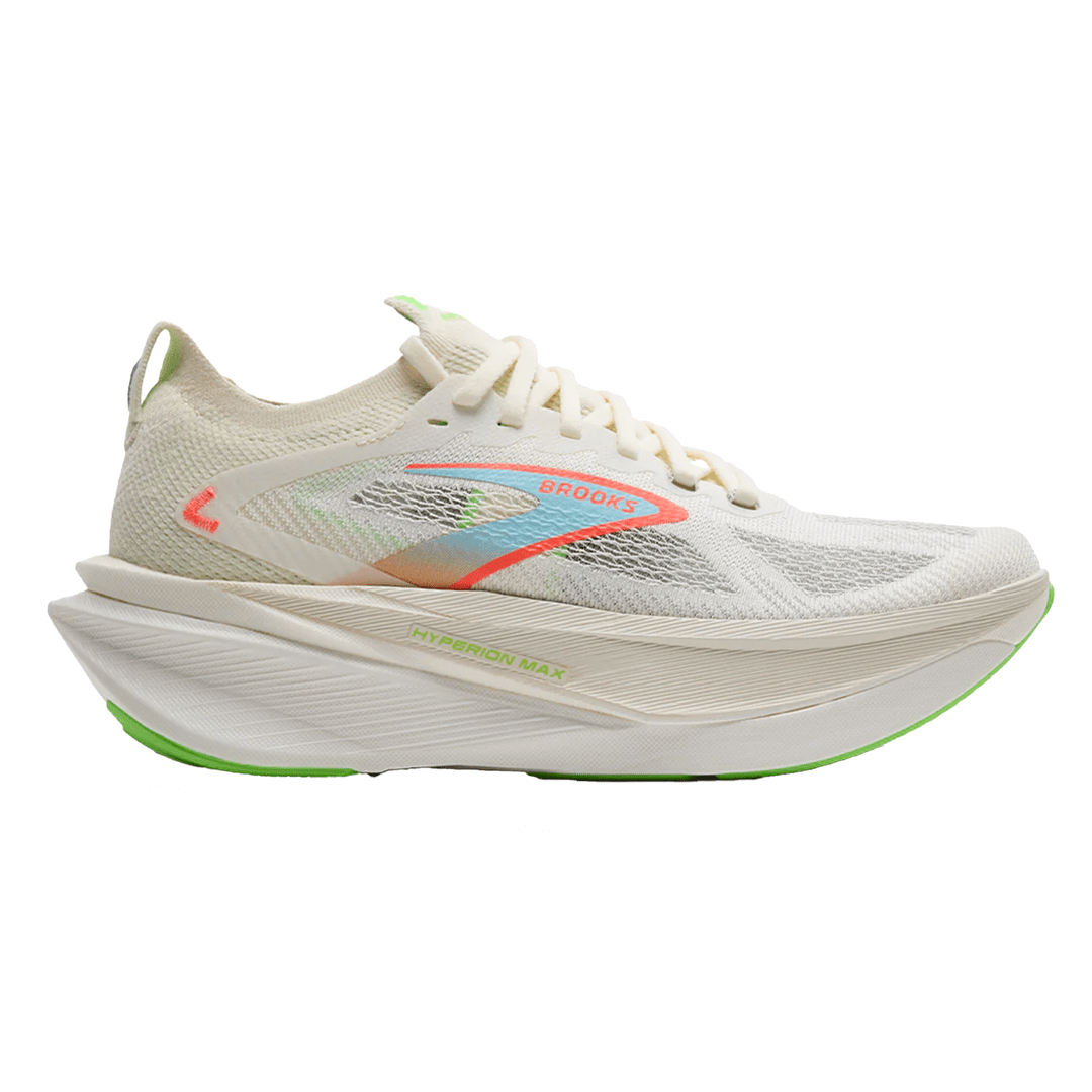 Brooks Men's Hyperion Max 3 | Coconut / Green Gecko / Pink Clay - Interval Running
