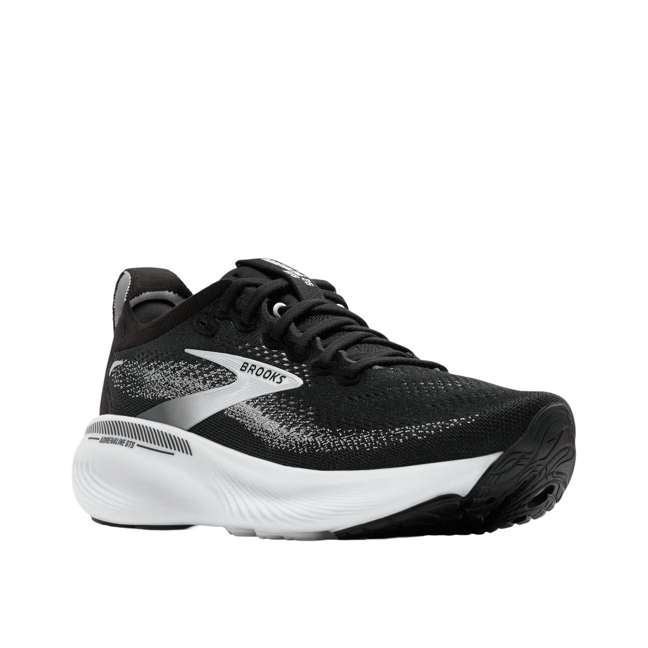 Brooks Women's Adrenaline GTS 25 – Black / White / Grey - Interval Running