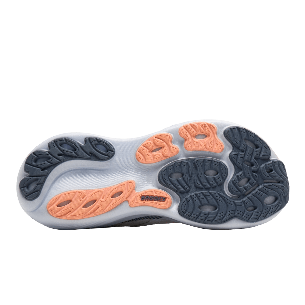 Brooks Women's Adrenaline GTS 25 - Oyster Mush / Peach / Grape - Interval Running