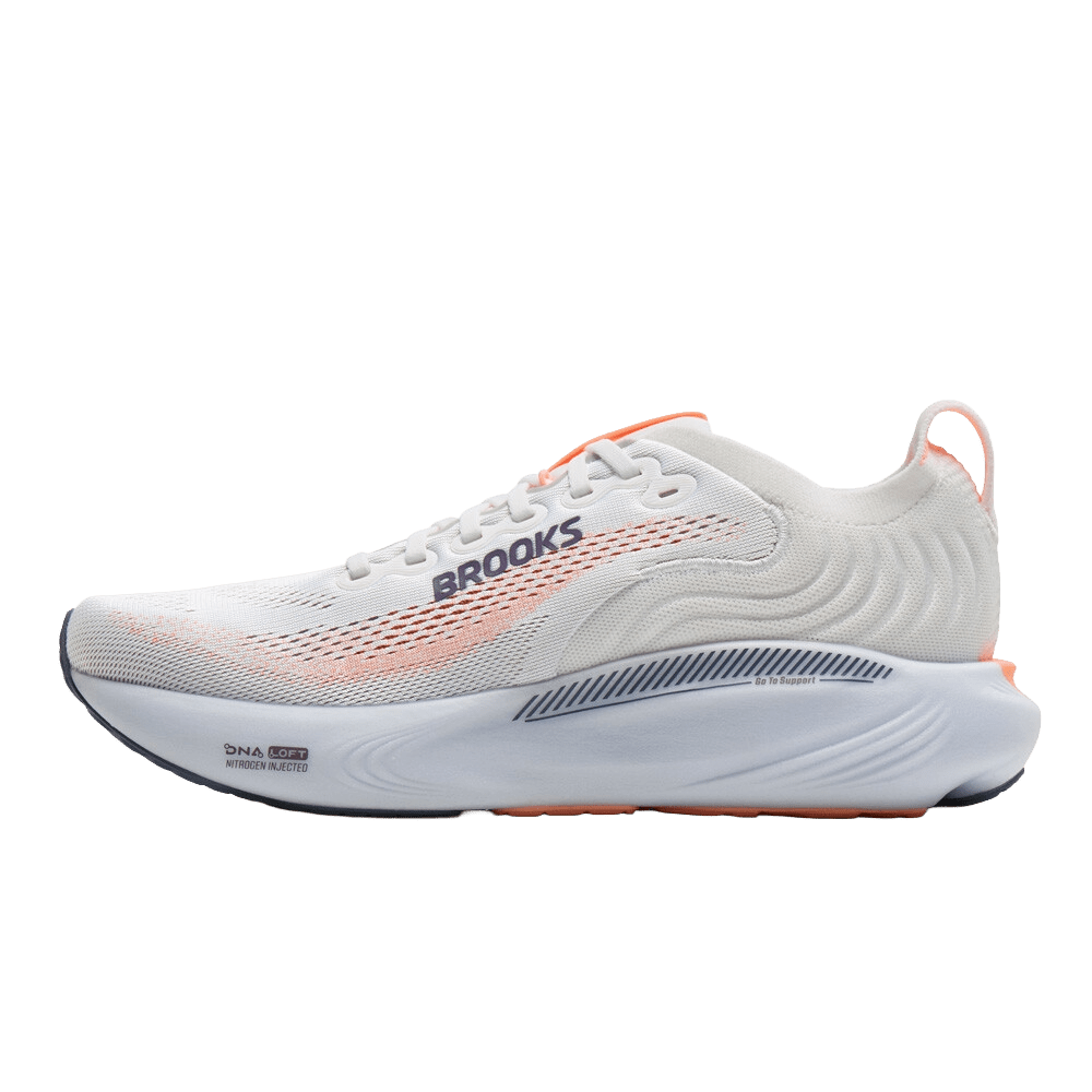 Brooks Women's Adrenaline GTS 25 - Oyster Mush / Peach / Grape - Interval Running