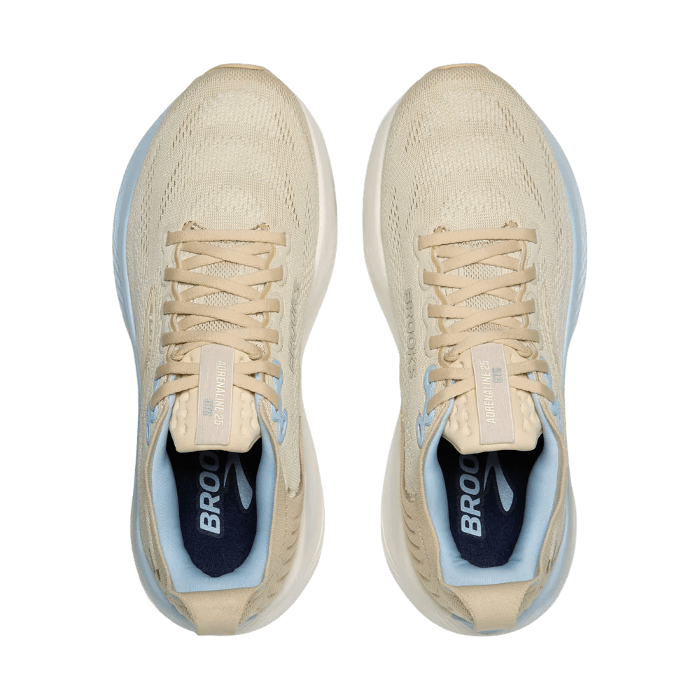 Brooks Women's Adrenaline GTS 25 - Sand / Coconut / Skyway - Interval Running