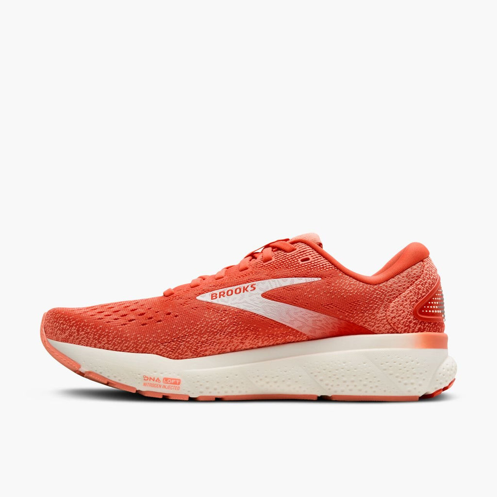 Brooks Women's Ghost 16 - Coral/Desert Flower/Coconut - Interval Running
