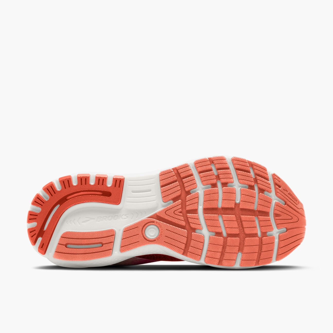 Brooks Women's Ghost 16 - Coral/Desert Flower/Coconut - Interval Running