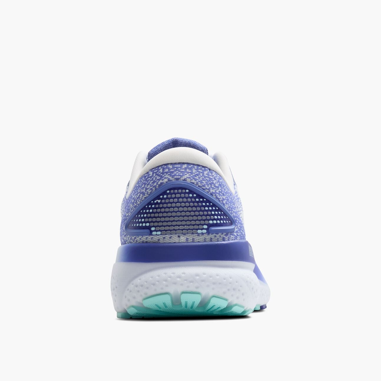 Brooks Women's Ghost 16 - White/Amparo Blue/Limpet Shell - Interval Running
