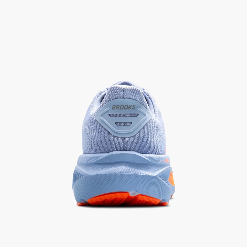 Brooks Women's Ghost 17 – Blue Heron/White/Orange - Interval Running