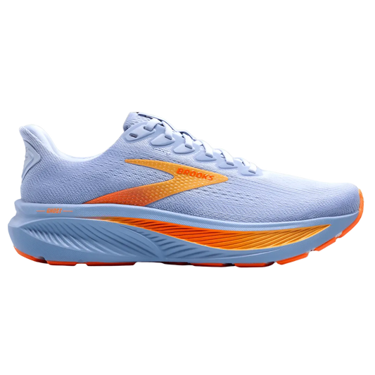 Brooks Women's Ghost 17 – Blue Heron/White/Orange - Interval Running