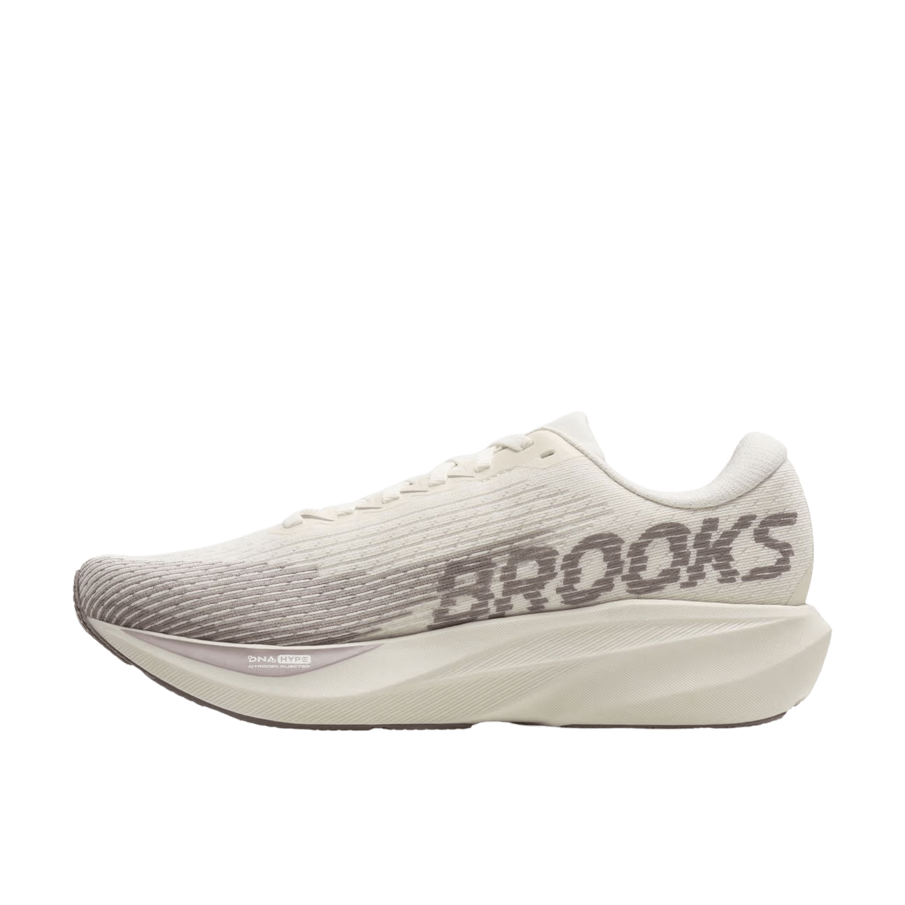 Brooks Women's Ghost Amp - Arctic Wolf / Dove / Pink - Interval Running