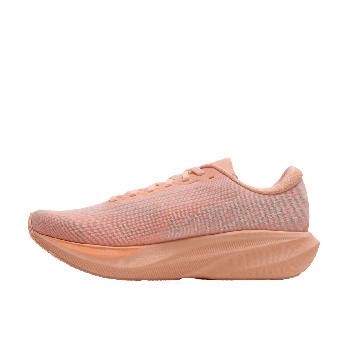 Brooks Women's Ghost Amp – Peach/Peach/White - Interval Running