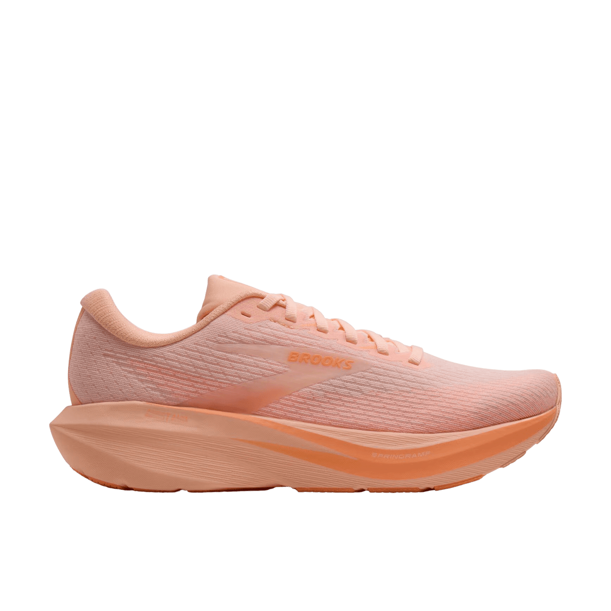 Brooks Women's Ghost Amp – Peach/Peach/White - Interval Running