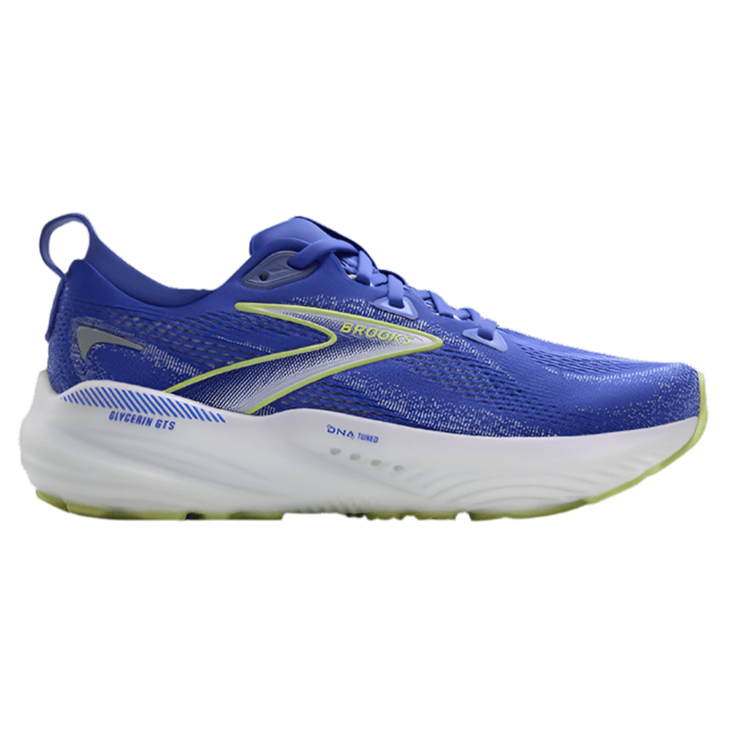 Brooks Women's Glycerin 22 - Amparo Blue / Hyper Iris / Yellow - Interval Running