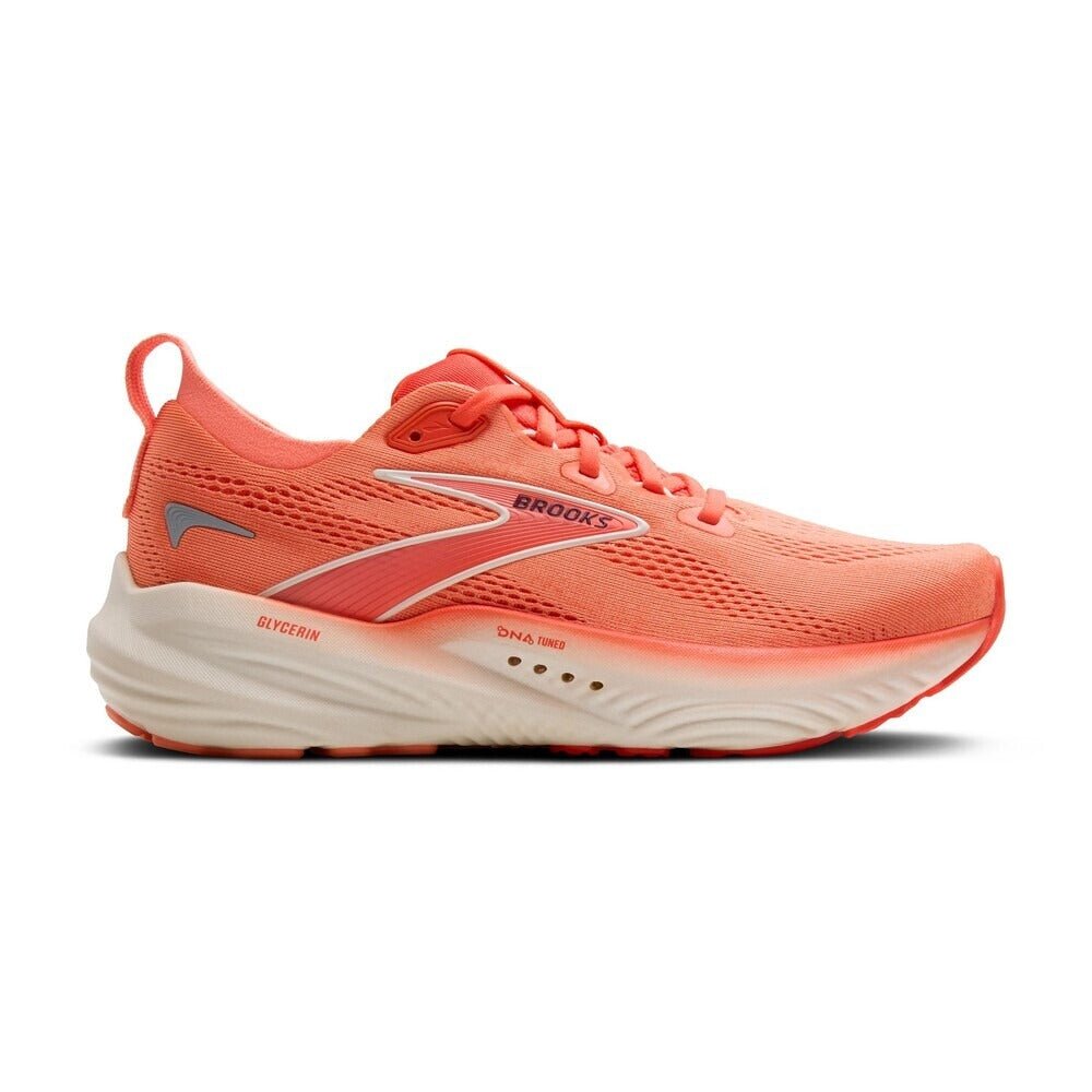 Brooks Women's Glycerin 22 - Desert Flower / Hot Coral / Milk - Interval Running