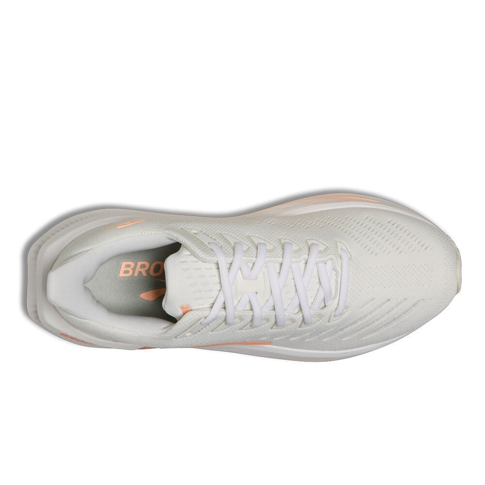 Brooks Women's Glycerin Max 2 - White / Coral / Peach - Interval Running