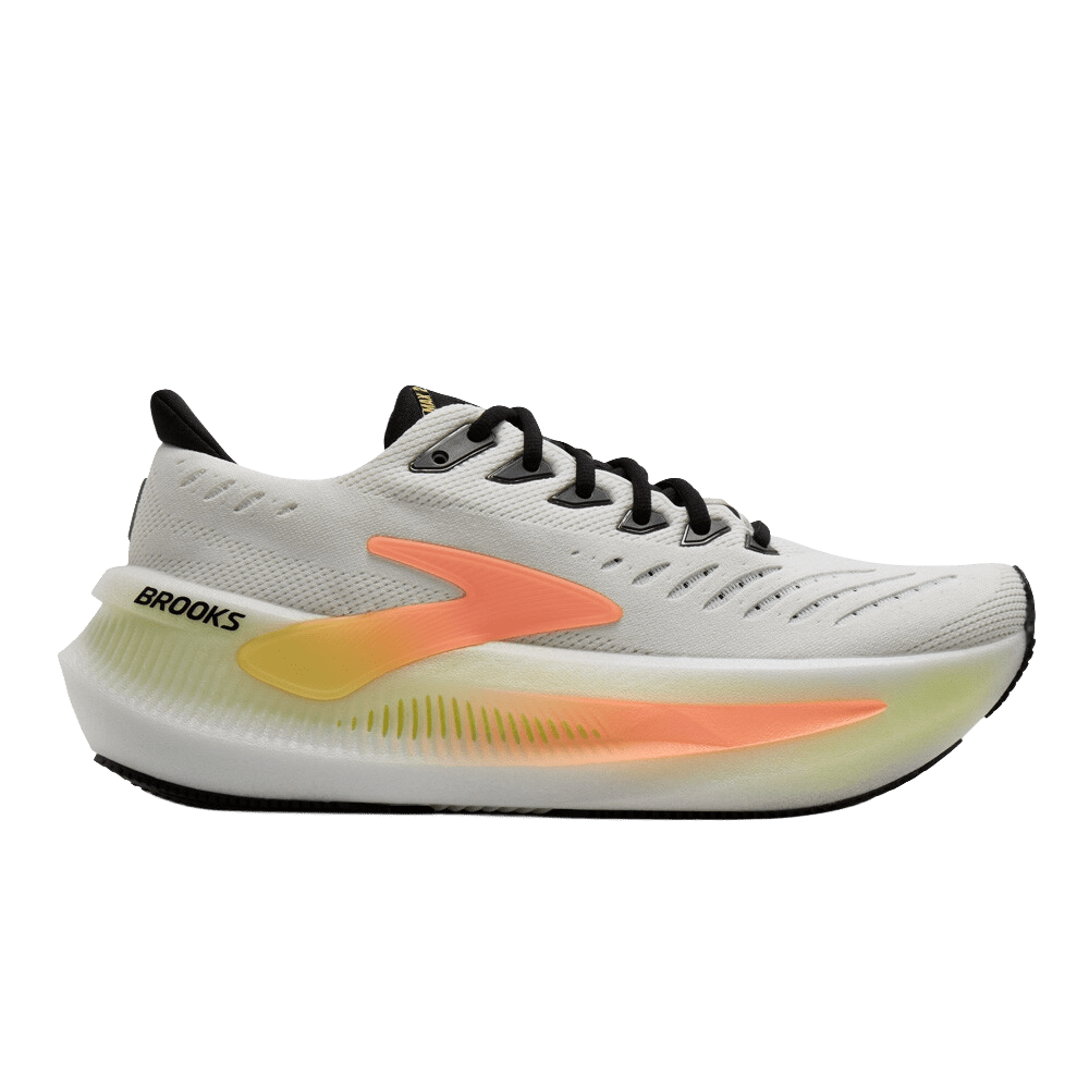 Brooks Women's Glycerin Max 2 - White / Cyber Yellow / Nightlife - Interval Running