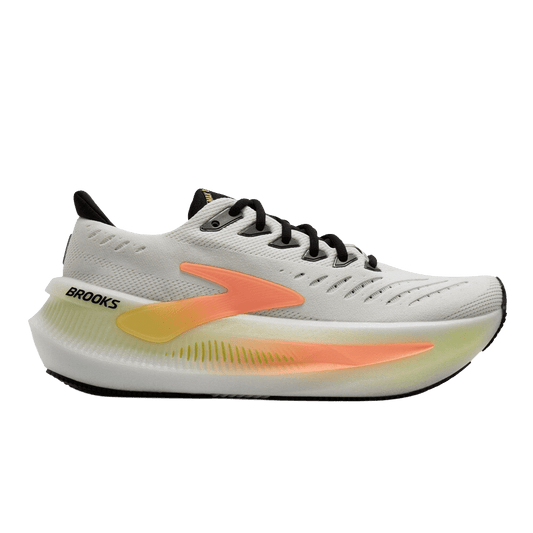 Brooks Women's Glycerin Max 2 - White / Cyber Yellow / Nightlife - Interval Running