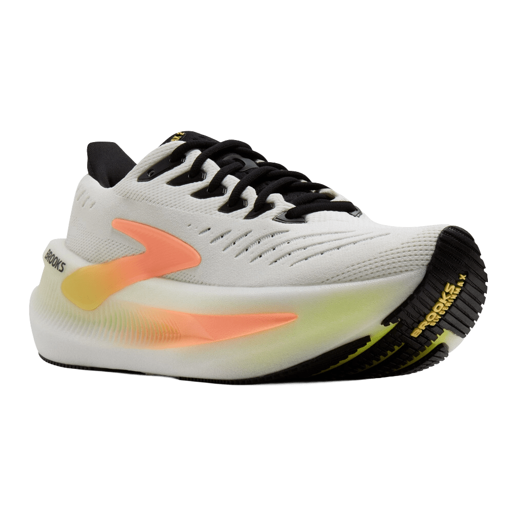 Brooks Women's Glycerin Max 2 - White / Cyber Yellow / Nightlife - Interval Running