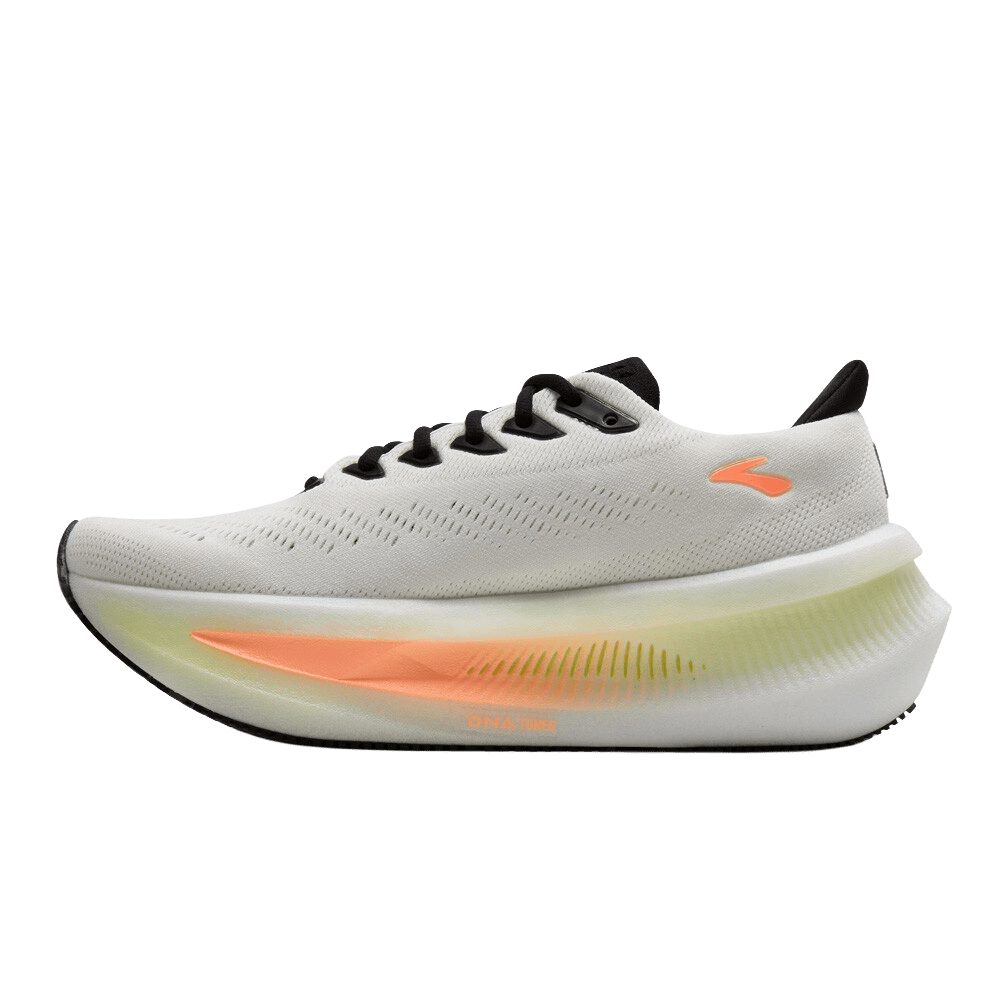 Brooks Women's Glycerin Max 2 - White / Cyber Yellow / Nightlife - Interval Running