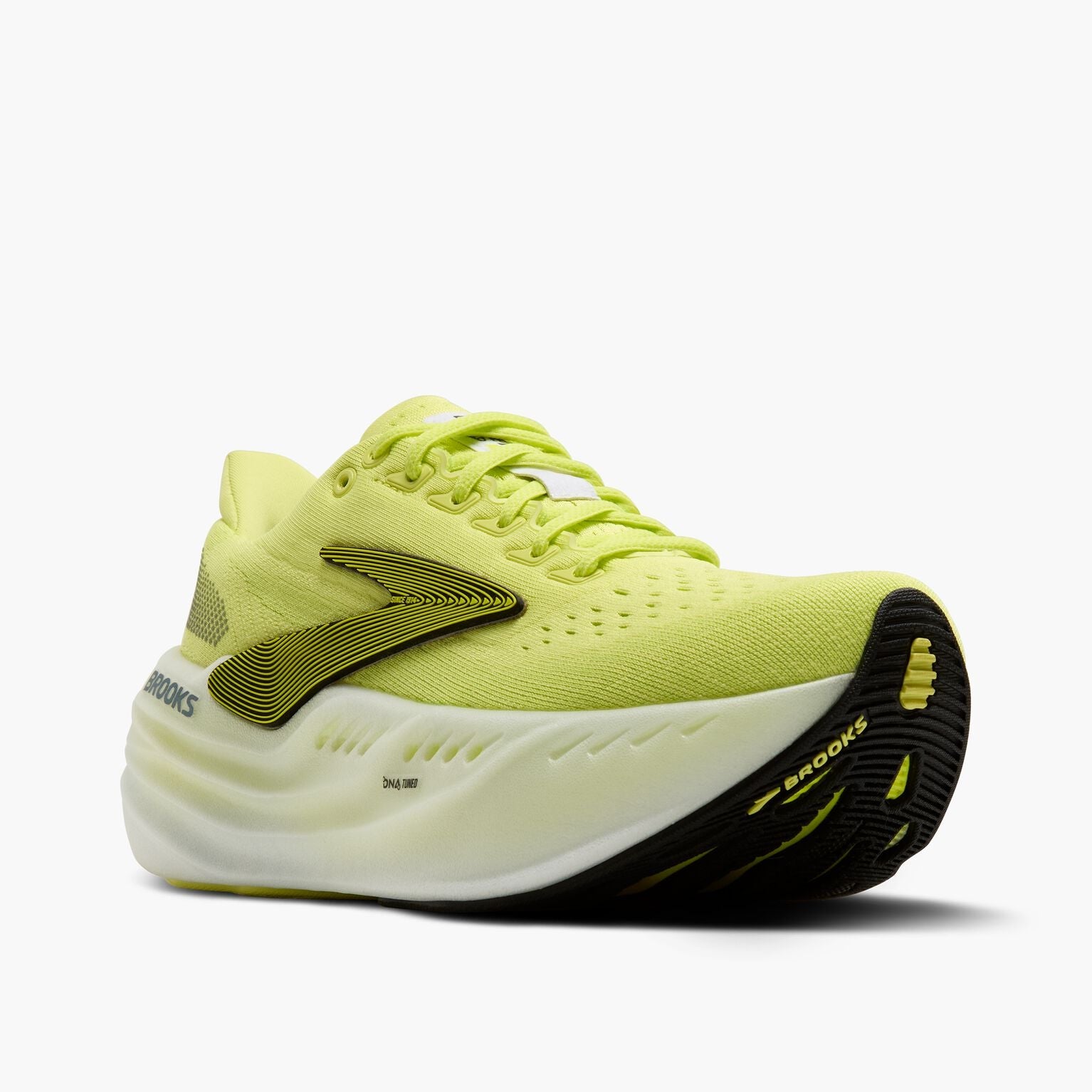 Brooks Women's Glycerin Max | Sunny Lime / Black / White - Interval Running