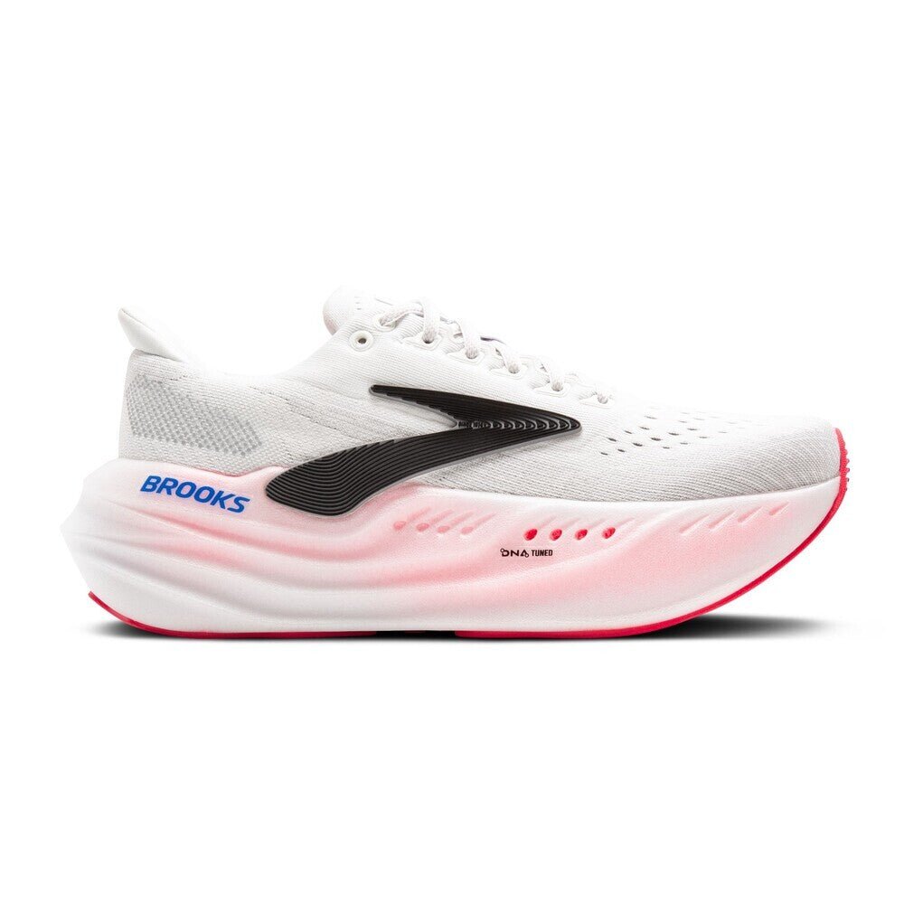 Brooks Women's Glycerin Max - White/Black/Diva Pink - Interval Running