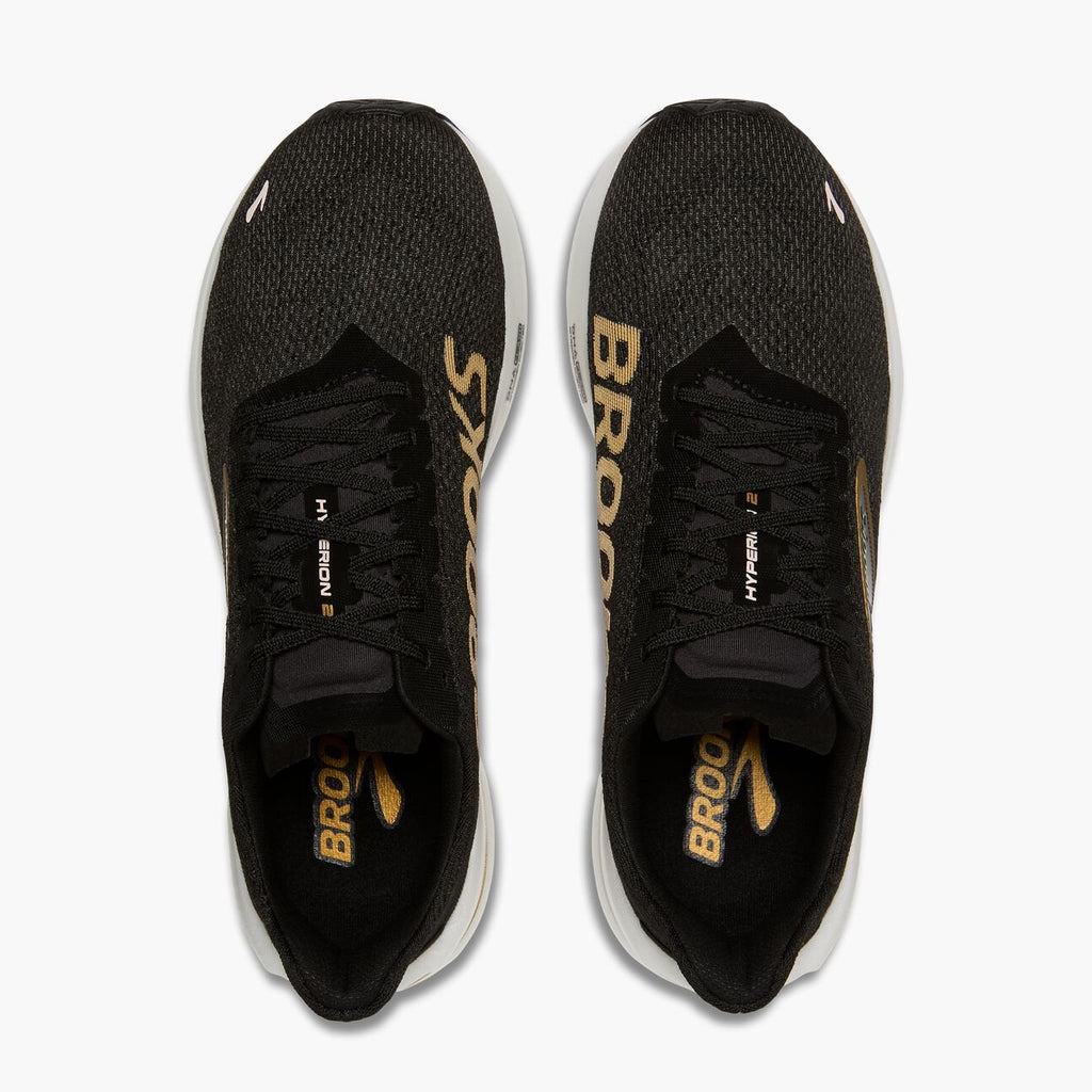 Brooks Women's Hyperion 2 – Black / Gold / Pink - Interval Running