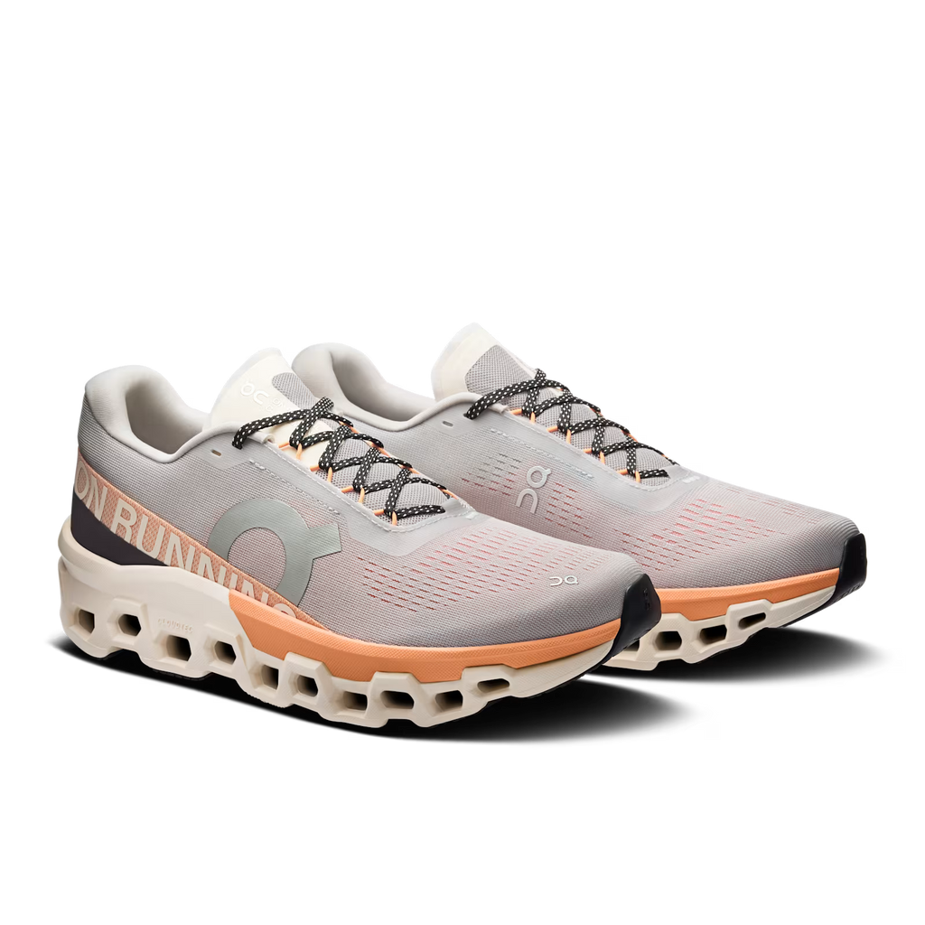 On Men’s Cloudmonster 2 | Glacier & Tangerine