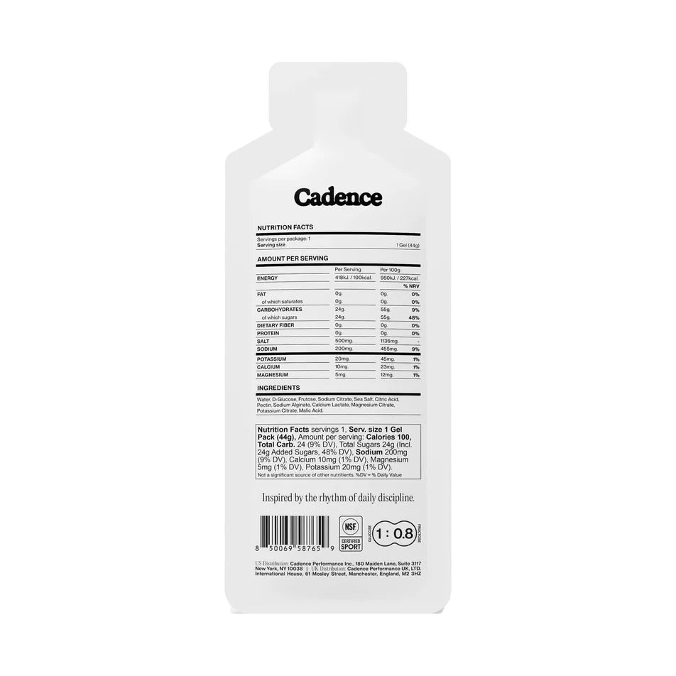 Cadence Core Gel - Interval Running