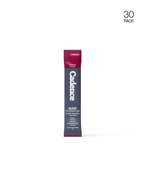 Cadence Sleep Hydration Sachets - Cherry - Interval Running