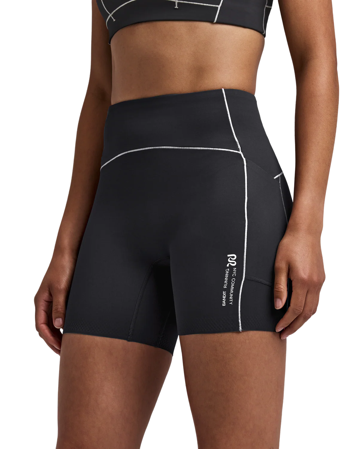 Bandit Women's Vanisher™ 5" Pop Stitch™ High Waist Compression Short - Anthracite