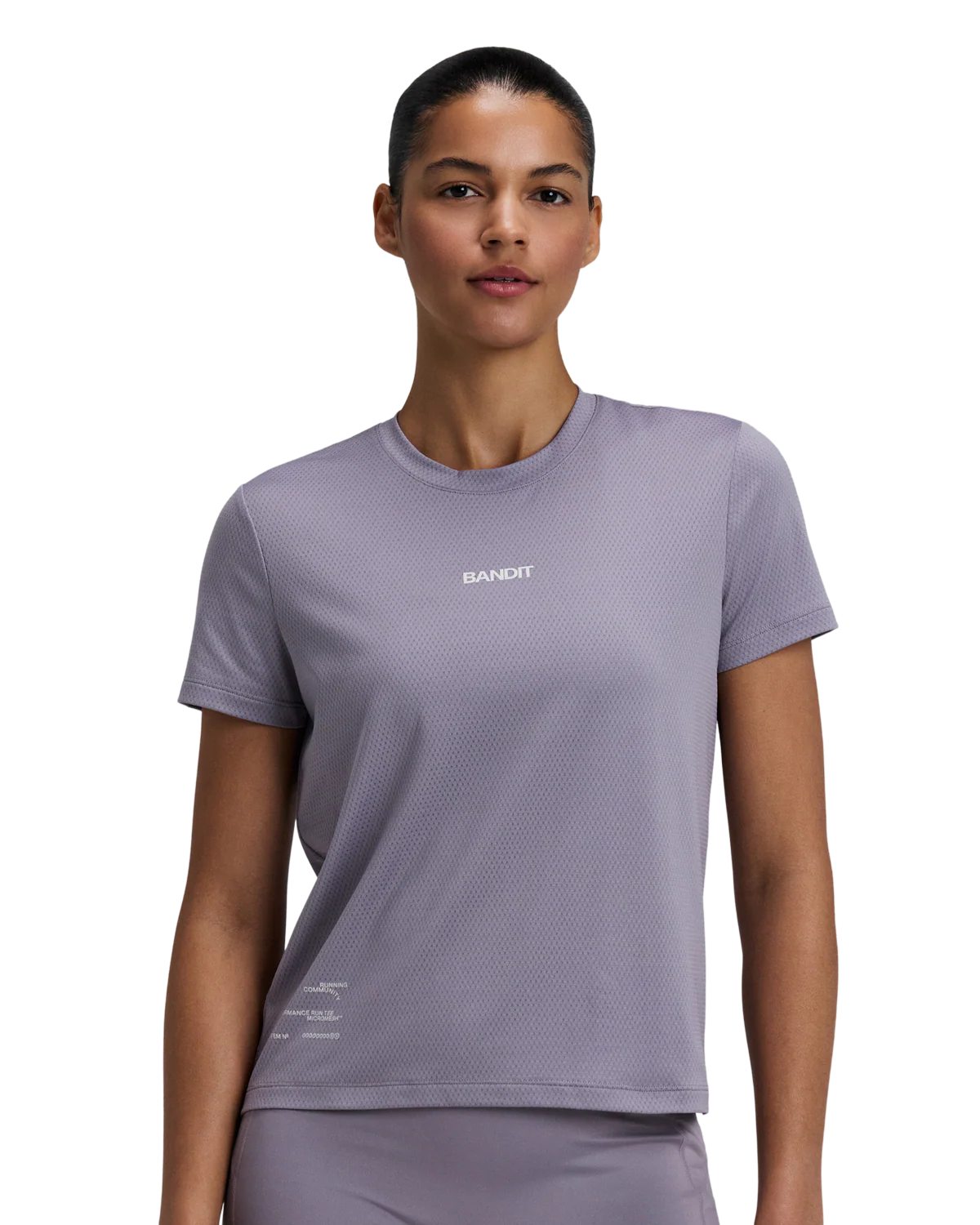 Bandit Women's Micromesh™ Run Tee - Violet Fog
