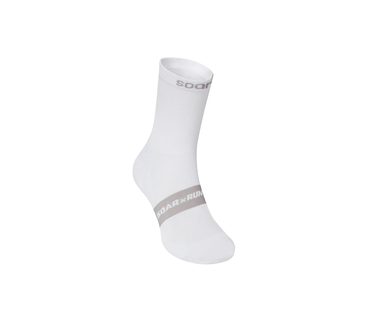 Soar Crew Sock - White