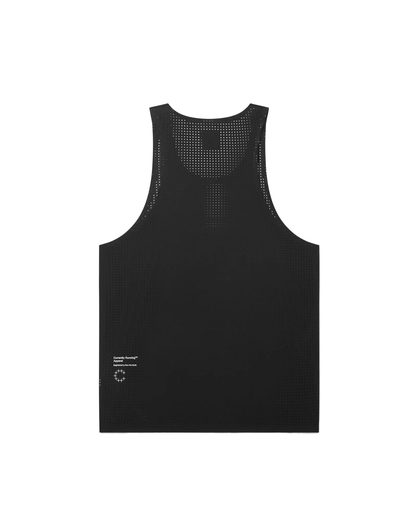 Currently C - R™ Pro Singlet - Black - Interval Running