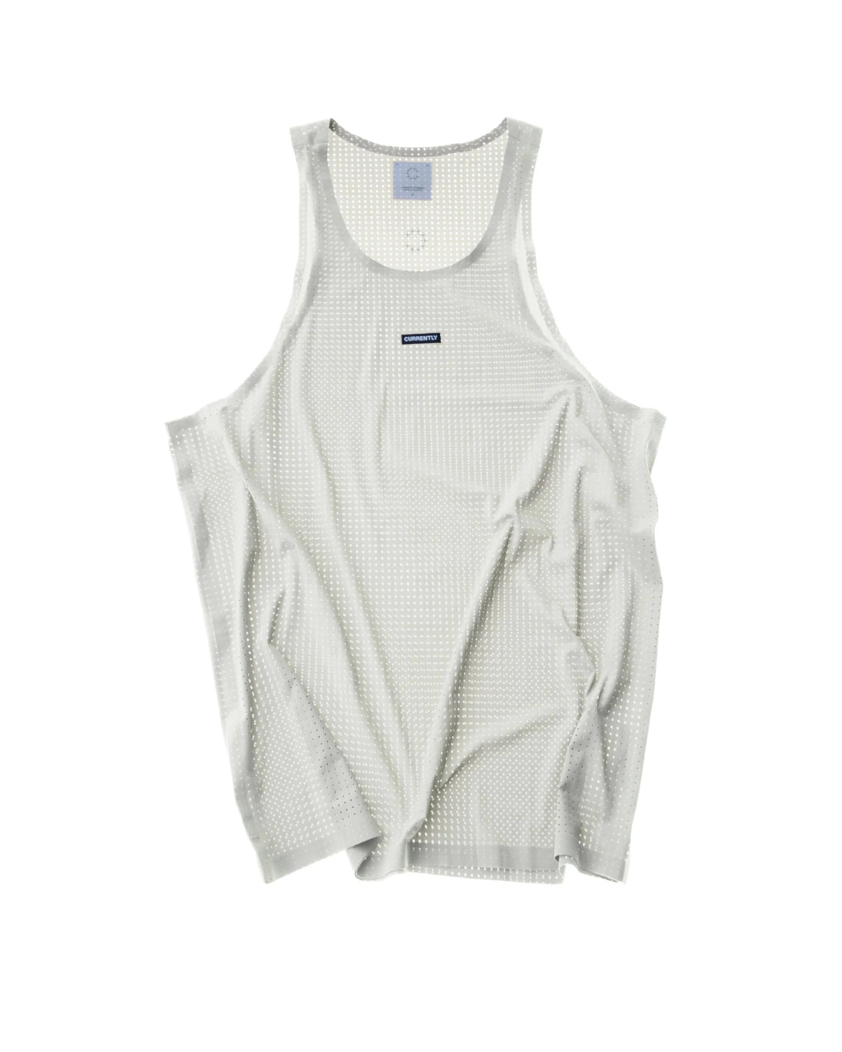 Currently C - R™ Pro Singlet - Off - White - Interval Running