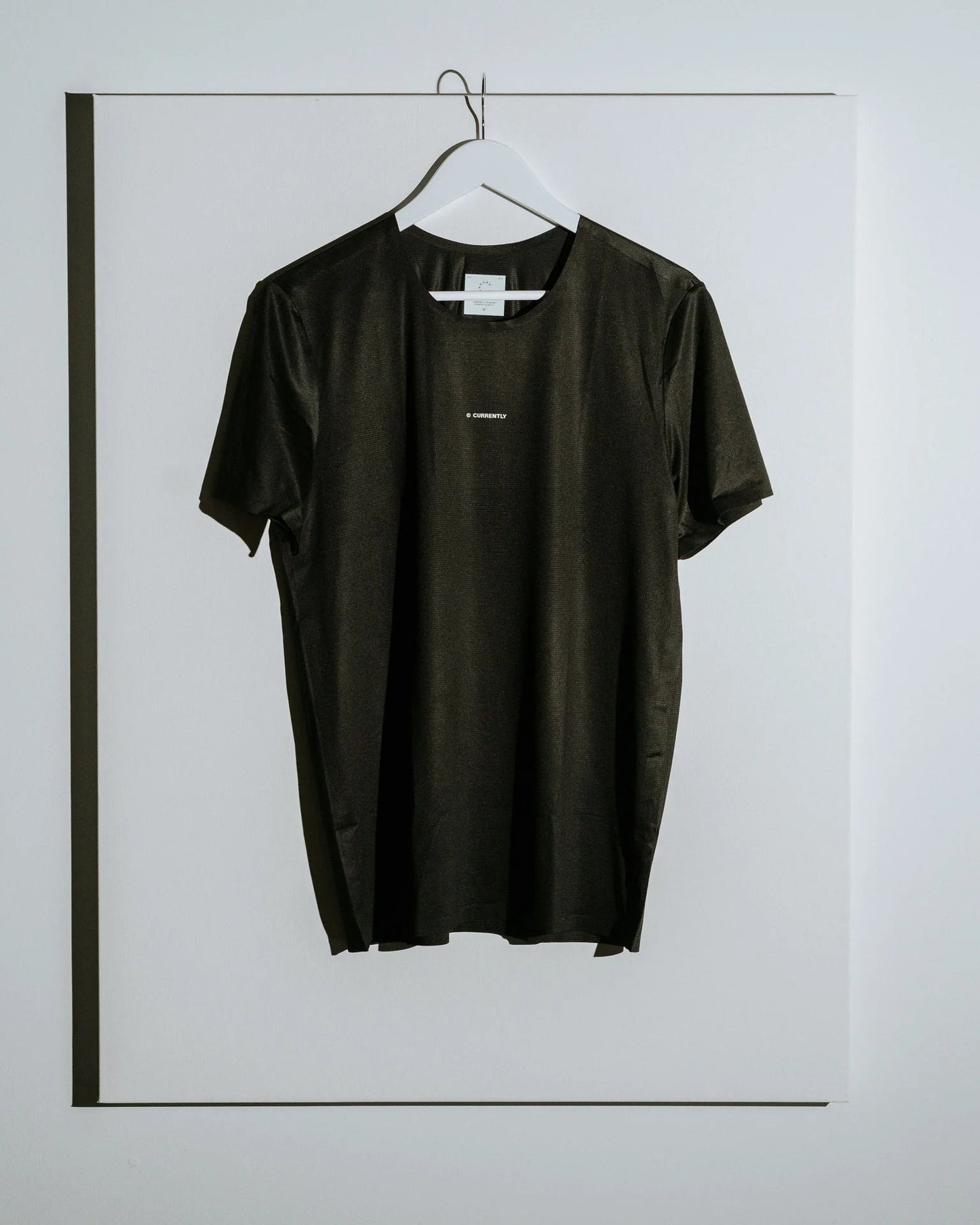 Currently C - R™ Tech Tee - Black - Interval Running