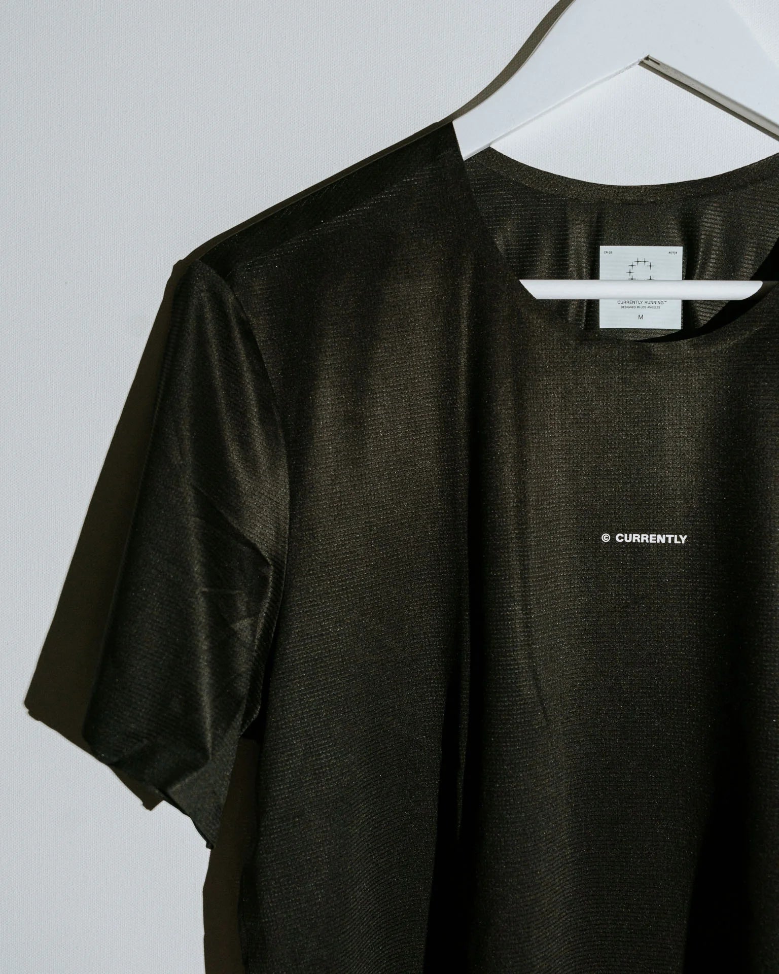 Currently C - R™ Tech Tee - Black - Interval Running
