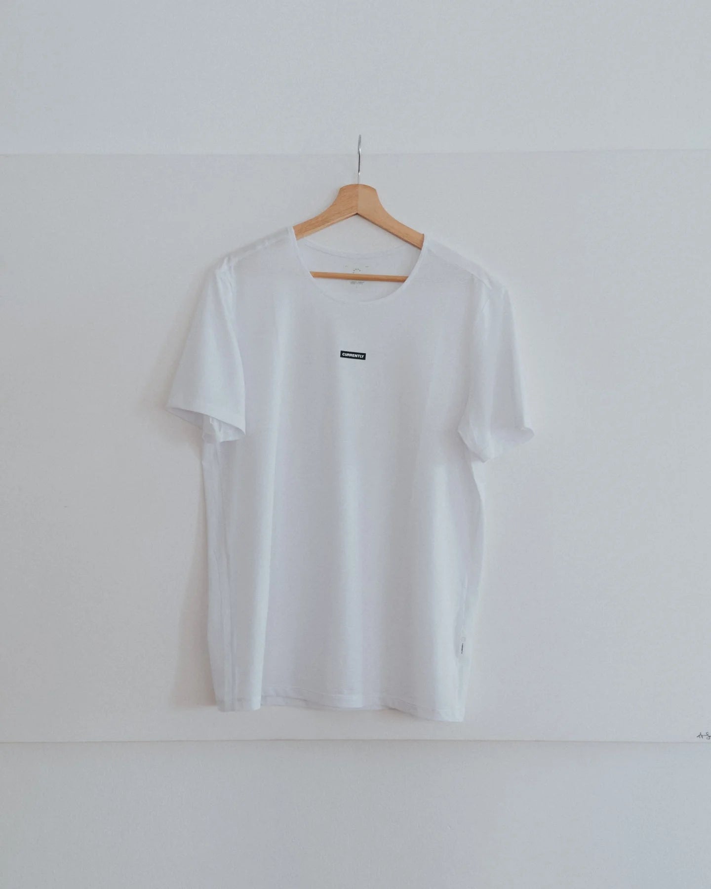 Currently C - R™ Tech Tee - White - Interval Running