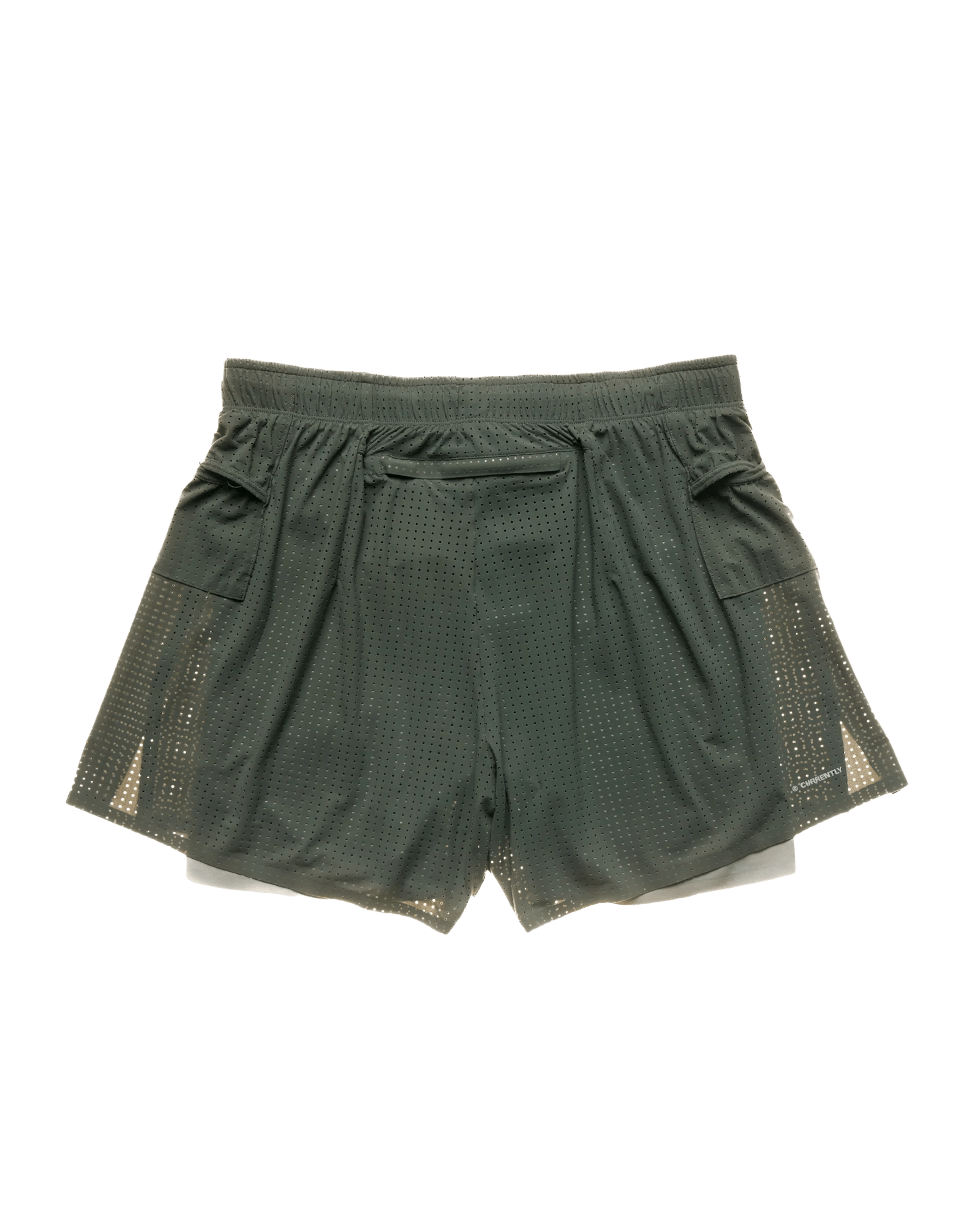 Currently M2 Pro 5” Lined Short – Green - Interval Running