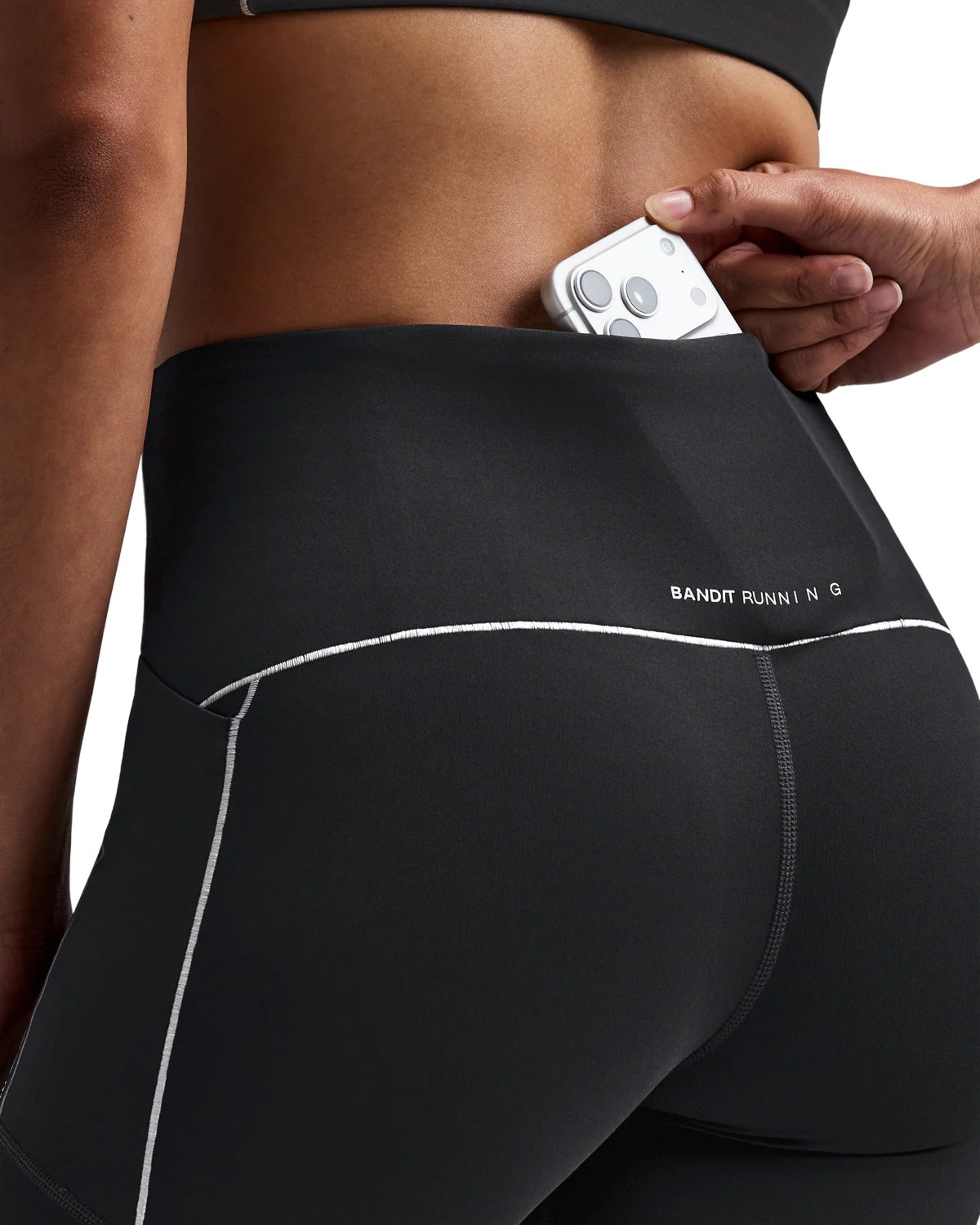 Bandit Women's Vanisher™ 5" Pop Stitch™ High Waist Compression Short - Anthracite