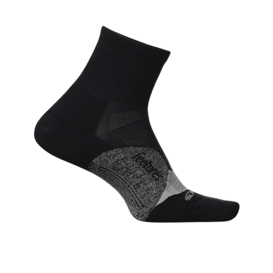 Feetures Elite Light Cushion Quarter – Black - Interval Running