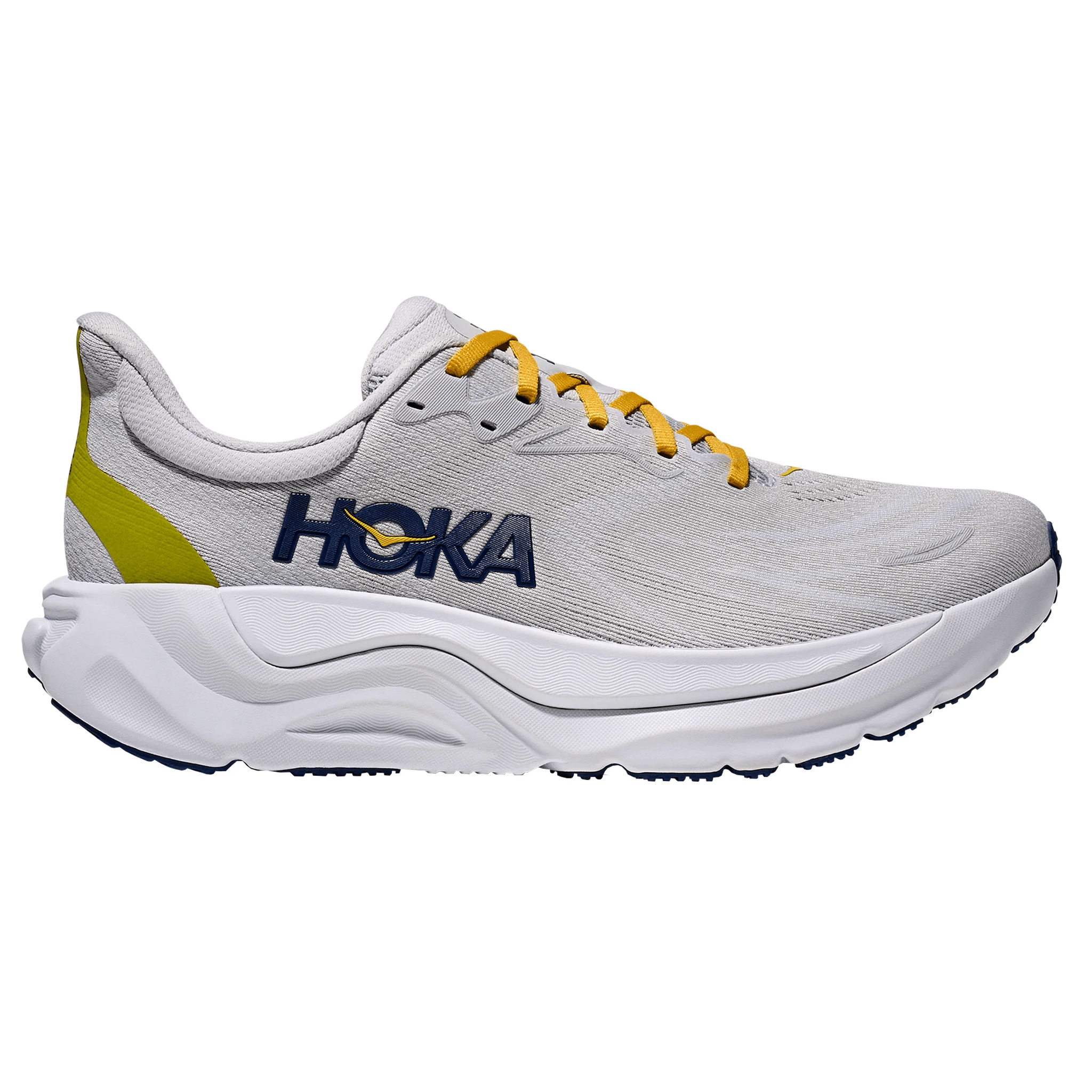 Hoka Men's Arahi 8 - Stardust / Cosmic Grey - Interval Running
