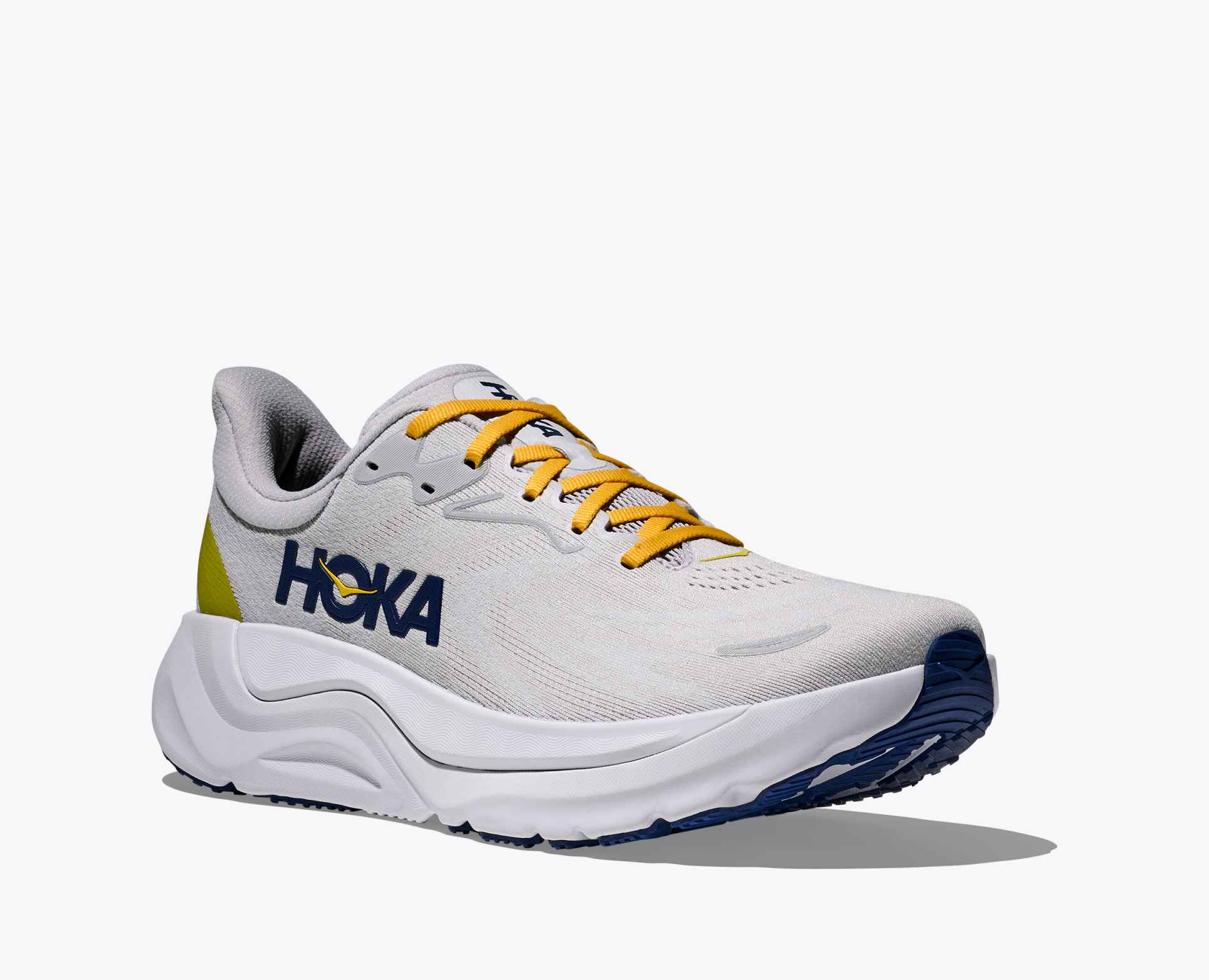 Hoka Men's Arahi 8 - Stardust / Cosmic Grey - Interval Running