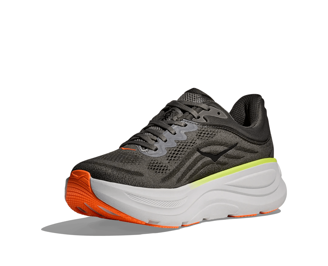 Hoka Men’s Bondi 9 - Ashphalt Grey / Gravel - Interval Running