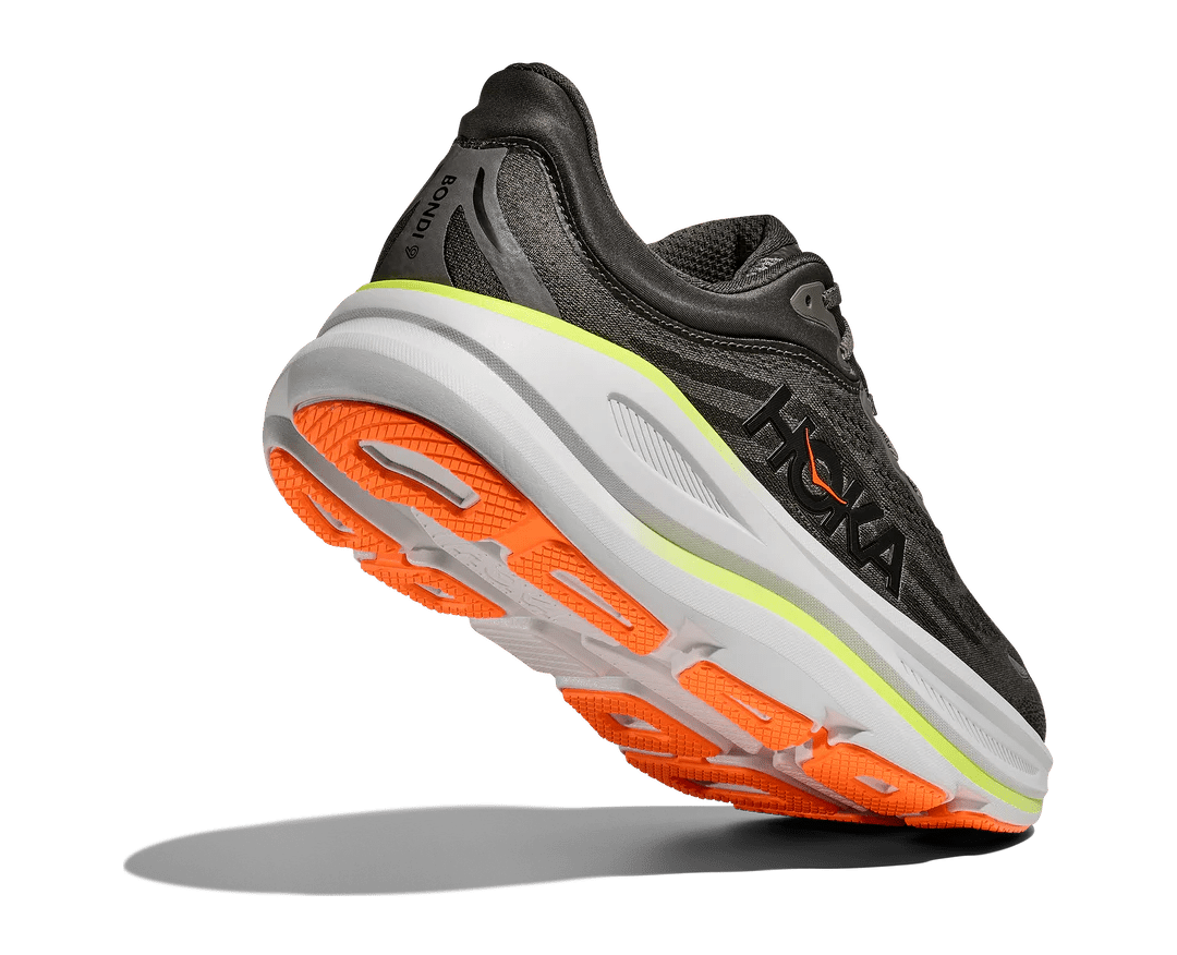 Hoka Men’s Bondi 9 - Ashphalt Grey / Gravel - Interval Running