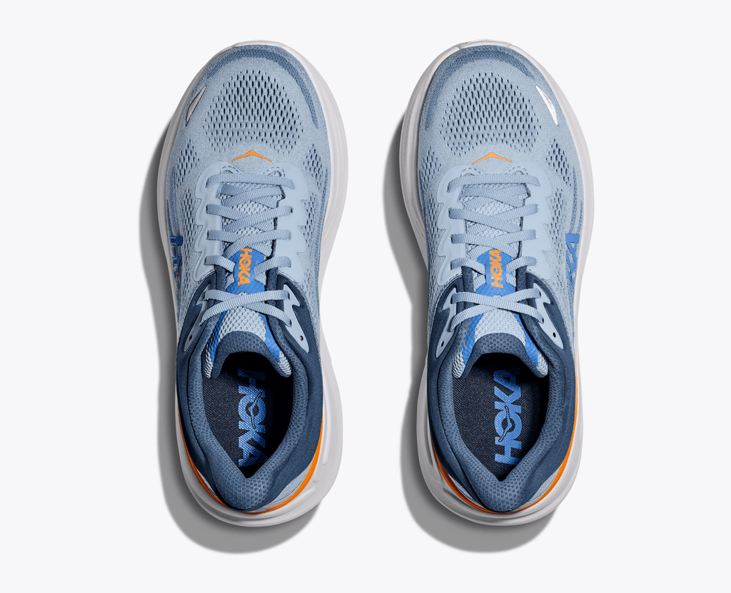 Hoka Men’s Bondi 9 - Drizzle/Downpour - Interval Running