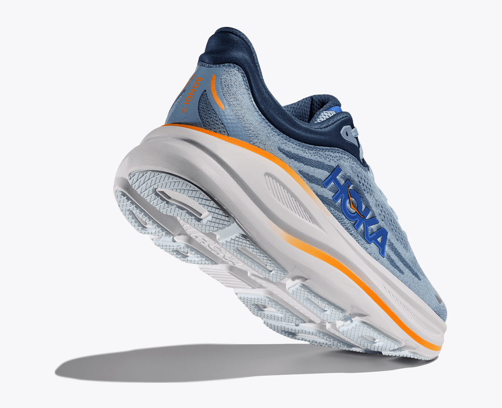 Hoka Men’s Bondi 9 - Drizzle/Downpour - Interval Running