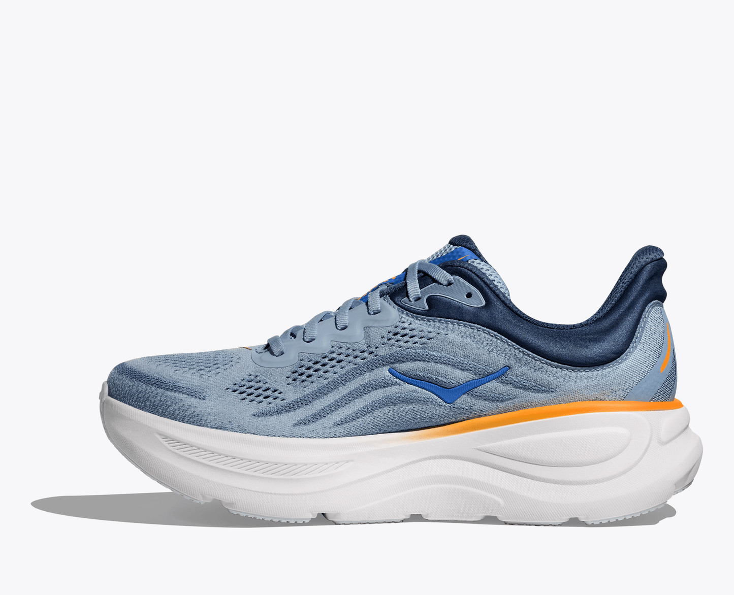 Hoka Men’s Bondi 9 - Drizzle/Downpour - Interval Running
